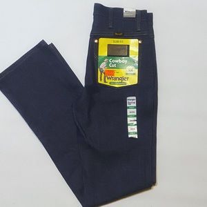NWT Size 29x34 Wrangler Cowboy Slim Fit jeans